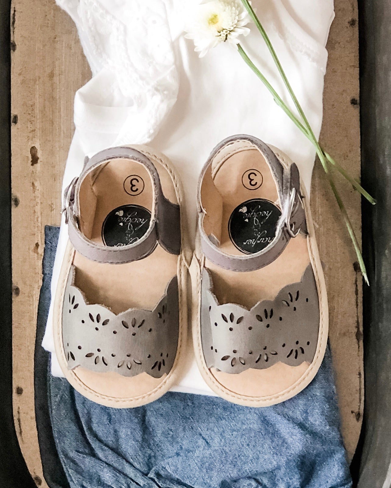 Children’s Leather Sandals – Baby & Toddler Soft Sole Summer Shoes