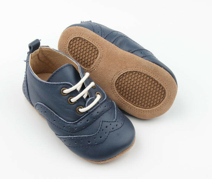 Charlotte Brogues Amrin Blue - Harper & Hedgie