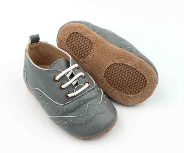 Charlotte Brogues Stormy Grey - Harper & Hedgie