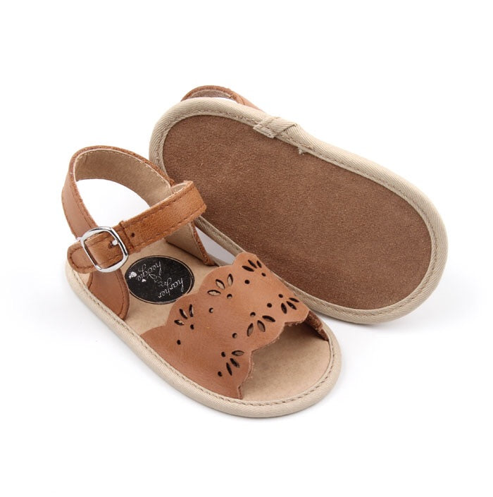 Clara Bea Sandals Pecan - Harper & Hedgie