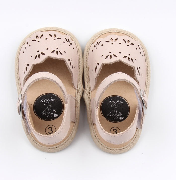 Clara Bea Sandals Oatmeal - Harper & Hedgie